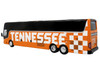 Van Hool TX 45 Motorcoach Bus Premier Transportation University of Tennessee Orange and Black The Bus and Motorcoach Collection Limited Edition to 504 pieces Worldwide 1/87 HO Diecast Model Iconic Replicas 87-0617