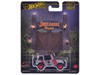 1992 Jeep Wrangler Sahara Gray with Red Stripes Jurassic Park 1993 Movie Pop Culture Series Diecast Model Car Hot Wheels JBL59