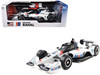 Dallara IndyCar #15 Graham Rahal Mobil 1 Rahal Letterman Lanigan Racing Road Course Configuration NTT IndyCar Series 2025 1/18 Diecast Model Car IXO Models IND18013