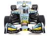 Dallara IndyCar #20 Alexander Rossi Java House Ed Carpenter Racing Road Course Configuration NTT IndyCar Series 2025 1/18 Diecast Model Car IXO Models IND18020