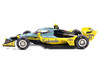 Dallara IndyCar #21 Christian Rasmussen Splenda Ed Carpenter Racing Road Course Configuration NTT IndyCar Series 2025 1/18 Diecast Model Car IXO Models IND18021
