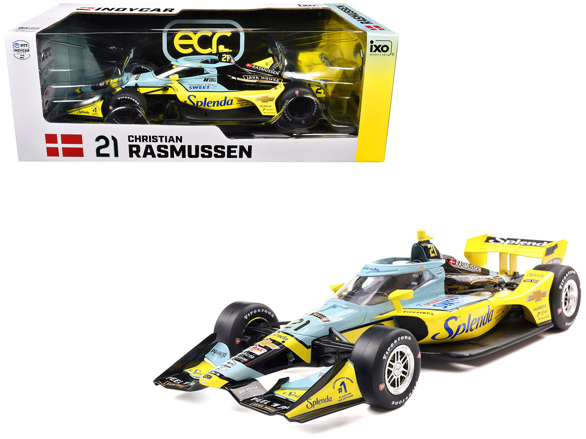 Dallara IndyCar #21 Christian Rasmussen Splenda Ed Carpenter