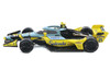 Dallara IndyCar #21 Christian Rasmussen Splenda Ed Carpenter Racing Road Course Configuration NTT IndyCar Series 2025 1/64 Diecast Model Car IXO Models IND64019