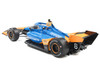 Dallara IndyCar #6 Nolan Siegel NTT Data Arrow McLaren Road Course Configuration NTT IndyCar Series 2025 1/18 Diecast Model Car IXO Models IND18009
