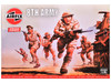 Level 1 Model Kit WWII British 8th Army 49 Piece Figure Set 1/76 Plastic Model Kit Airfix A00709V