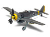 Level 1 Model Kit Focke Wulf Fw190 A8 F 8 Fighter Aircraft with 2 Scheme Options 1/72 Plastic Model Kit Airfix A02066A