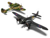 Level 2 Model Kit Bristol Blenheim Mk IF Aircraft with 2 Scheme Options 1/72 Plastic Model Kit Airfix A04059
