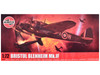 Level 2 Model Kit Bristol Blenheim Mk IF Aircraft with 2 Scheme Options 1/72 Plastic Model Kit Airfix A04059