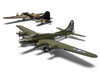 Level 3 Model Kit Boeing B 17G Fortress Mk III Aircraft with 2 Scheme Options 1/72 Plastic Model Kit Airfix A08018A