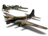 Level 3 Model Kit Boeing B 17G Fortress Mk III Aircraft with 2 Scheme Options 1/72 Plastic Model Kit Airfix A08018A