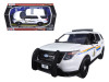 2015 Ford Police Interceptor Utility RCMP Royal Canadian Mounted Police Car with Light Bar 1/24 Diecast Model Car Motormax 76961
