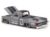 Chevrolet Silverado KAIDO V2 Pickup Truck #11 Gray with Black Stripes Designed by Jun Imai Kaido House Special 1/64 Diecast Model Car Mini GT KHMG160