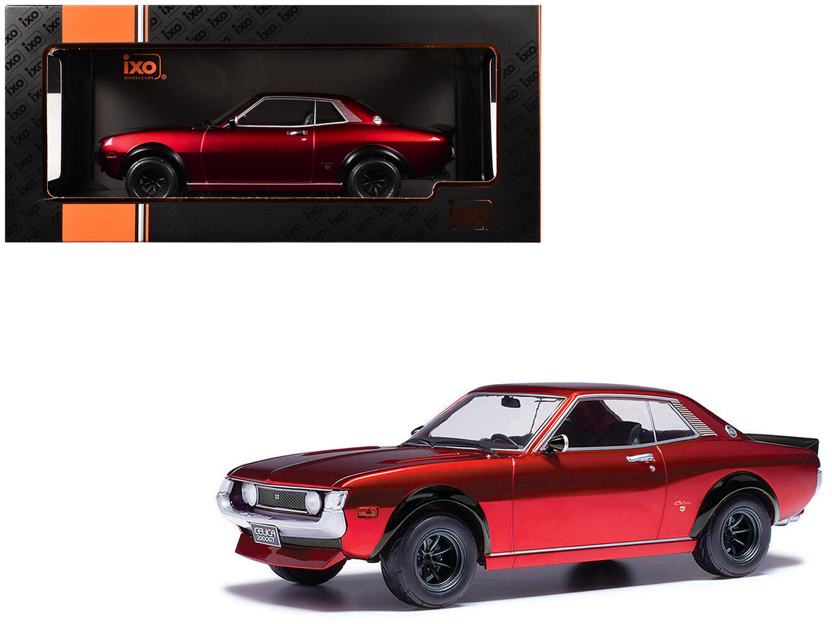 ミニカー 1/18 セリカ 2000GT ラリー ＃18 白色 1977 Toyota