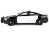 2023 Dodge Charger Pursuit Police Car Black and White Law Enforcement and Public Service Series 1/24 Diecast Model Car Motormax 76996BKWH