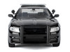 2023 Dodge Charger Pursuit Police Car Black and White Law Enforcement and Public Service Series 1/24 Diecast Model Car Motormax 76996BKWH