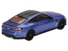 BMW M4 Competition Portimao Blue Metallic with Carbon Top Limited Edition 1/64 Diecast Model Car Mini GT MGT00845
