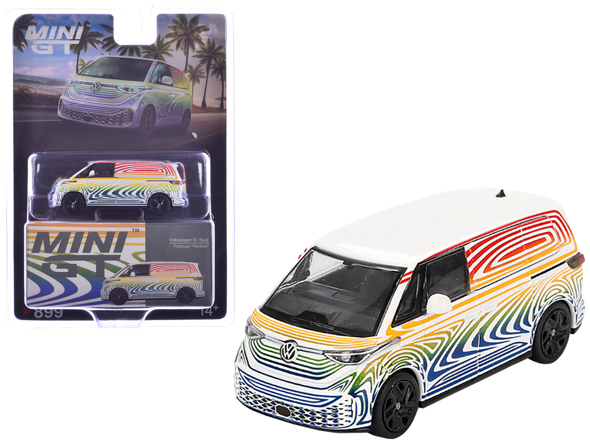 Volkswagen ID Buzz Van Prototype Rainbow Limited Edition 1/64