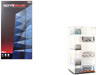 Acrylitower Showcase Large 24 Car Display Desktop Spinner with Cover Clear Mijo Exclusives for 1/64 Scale Models MJ19032C