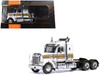 2012 Freightliner Coronado Truck Tractor White with Gold Stripes 1/43 Diecast Model IXO Models TR21022