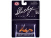 Shelby Cobra 427 S C Orange with Black Stripes Shelby Collectibles Series 1/64 Diecast Model Car ACME SC-705-O