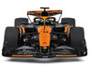 McLaren MCL38 #4 Lando Norris OKX Winner Formula One F1 Miami GP 2024 Competition Series 1/18 Diecast Model Car Solido S1814201