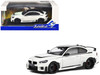 2023 BMW M2 M Performance G87 Alpine White with Black Top 1/43 Diecast Model Car Solido S4314603