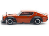 Skyline GT R V8 Drift Kenmeri RHD Right Hand Drive Orange Metallic 1/64 Diecast Model Car Pop Race PR640173