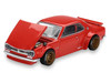 Nissan Skyline 2000GT R KPGC10 Kaido Street V1 RHD Right Hand Drive Red Designed by Jun Imai Kaido House Special 1/64 Diecast Model Car Mini GT KHMG175
