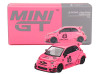 ABARTH 595 #49 LB Works x Abas Works Pink Limited Edition 1/64 Diecast Model Car Mini GT MGT00851