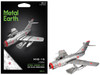 Model Kit Mikoyan Gurevich MiG 15 Fighter Aircraft Korean War Soviet Air Force Moderate Difficulty Steel Model Metal Earth ME1040