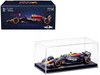 Red Bull Racing RB20 #1 Max Verstappen Oracle Formula One F1 World Championship 2024 with Driver Figure and Display Case Race Series 1/43 Diecast Model Car Bburago 38098MV
