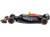 Red Bull Racing RB20 #11 Sergio Perez Oracle Formula One F1 World Championship 2024 with Driver Figure and Display Case "Race" Series 1/43 Diecast Model Car Bburago 38098SP
