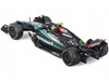 Mercedes AMG F1 W15 E Performance #44 Lewis Hamilton Petronas Formula One F1 World Championship 2024 with Driver Figure and Display Case Race Series 1/43 Diecast Model Car Bburago 38209LH