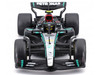 Mercedes AMG F1 W15 E Performance #44 Lewis Hamilton Petronas Formula One F1 World Championship 2024 with Driver Figure and Display Case Race Series 1/43 Diecast Model Car Bburago 38209LH