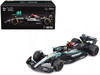 Mercedes AMG F1 W15 E Performance #44 Lewis Hamilton Petronas Formula One F1 World Championship 2024 with Driver Figure and Display Case Race Series 1/43 Diecast Model Car Bburago 38209LH