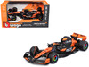 McLaren MCL38 #4 Lando Norris OKX Winner Formula One F1 Miami GP 2024 Race Series 1/43 Diecast Model Car Bburago 38214LN