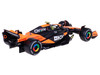 McLaren MCL38 #4 Lando Norris OKX Winner Formula One F1 Miami GP 2024 with Driver Figure and Display Case Race Series 1/43 Diecast Model Car Bburago 38215LN