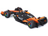 McLaren MCL38 #81 Oscar Piastri OKX Formula One F1 Miami GP 2024 Race Series 1/43 Diecast Model Car Bburago 38214OP