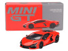 Lamborghini Revuelto Arancio Dac Lucido Orange Limited Edition to 7680 pieces Worldwide 1/64 Diecast Model Car Mini GT MGT00774