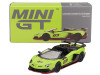 Lamborghini Aventador SVJ 63 Roadster Verde Shock Green Limited Edition 1/64 Diecast Model Car Mini GT MGT00887