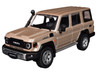 Toyota Land Cruiser J76 Gold Metallic 1/64 Diecast Model Car GCD KS-081-457