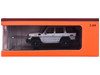 Toyota Land Cruiser J76 White Metallic 1/64 Diecast Model Car GCD KS-081-472
