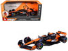 McLaren MCL38 #81 Oscar Piastri OKX Formula One F1 Miami GP 2024 with Driver Figure Race Series 1/24 Diecast Model Car Bburago 28040OP