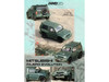 Mitsubishi Pajero Evolution RHD Right Hand Drive Satin Green Metallic 1/64 Diecast Model Car Inno Models IN64-EVOP-SGRE