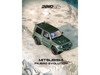 Mitsubishi Pajero Evolution RHD Right Hand Drive Satin Green Metallic 1/64 Diecast Model Car Inno Models IN64-EVOP-SGRE