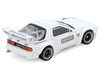 Mazda RX7 FC3S Pandem Aero Widebody Kit White with Graphics 1/64 Diecast Model Car Inno Models IN64-RX7FCP-WHI1