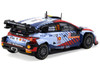 Hyundai i20 N Rally1 Hybrid #11 Thierry Neuville Martijn Wydaeghe Winner Rallye Monte Carlo 2024 Hobby64 Series 1/64 Diecast Model Tarmac Works T64-089-24MCR11
