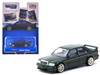 Mercedes Benz 190 E 2 5 16 EVO 1 Toyo Tires Dark Green Global64 Series 1/64 Diecast Model Tarmac Works T64G-057-TOYO