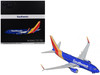 Boeing 737 700 Commercial Aircraft Southwest Airlines N943WN Blue with Striped Tail Gemini 200 Series 1/200 Diecast Model Airplane GeminiJets G2SWA1350
