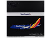 Boeing 737 700 Commercial Aircraft Southwest Airlines N943WN Blue with Striped Tail Gemini 200 Series 1/200 Diecast Model Airplane GeminiJets G2SWA1350